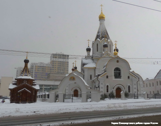 Храм в честь святых равноапостольных Мефодия и Кирилла, учителей Словенских на Дубровке