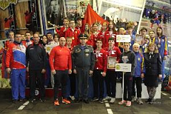 Юношеская сборная Москвы стала победителем соревнований по пожарно-спасательному спорту