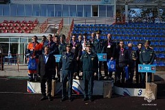 В подмосковных Апаринках состоялась церемония награждения победителей Чемпионата города Москвы по пожарно-спасательному спорту среди представителей добровольной пожарной охраны