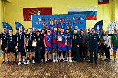 Определены победители соревнований по волейболу в московском пожарно-спасательном гарнизоне